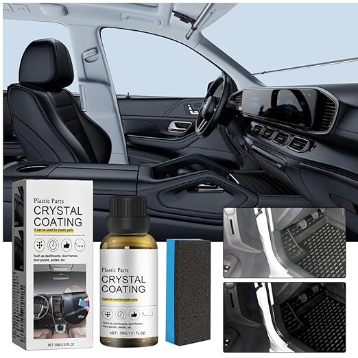 🏆Flash Sale⚡ 50K+ SOLD!🔥Crystal Coating Refurbish Agent With Sponge🚗(BUY 2 GET 1 FREE)