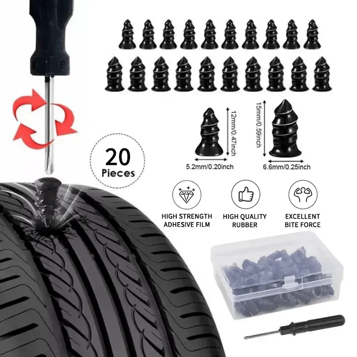🏆New Year 49% OFF - ✨ Instant Tire Plug Repair Kit 🚚BUY MORE SAVE MORE