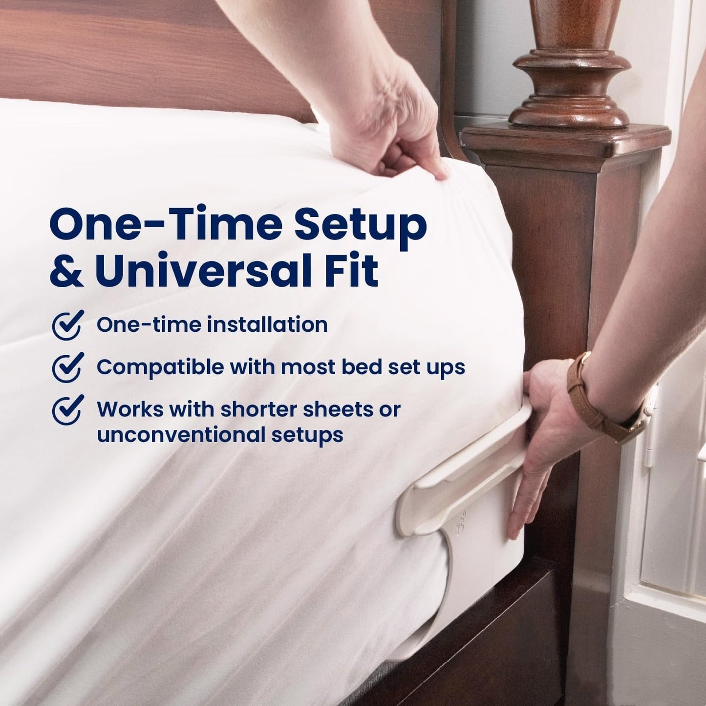 🏆Flash Sale⚡ 50K+ SOLD!💖Sheet Holders - Secure Bed Sheets Firmly in Place