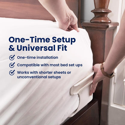 🏆Flash Sale⚡ 50K+ SOLD!💖Sheet Holders - Secure Bed Sheets Firmly in Place