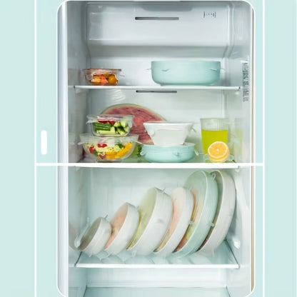 🍽️Silicone Cover Stretch Lids Reusable Airtight Food Wrap Covers