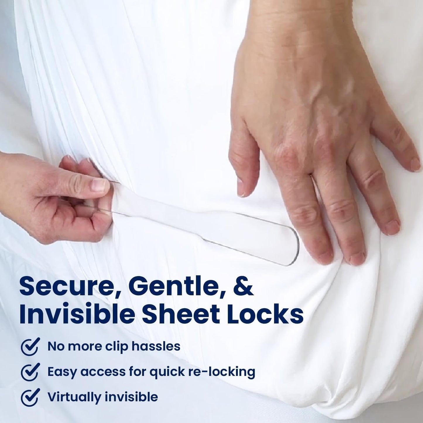 🏆Flash Sale⚡ 50K+ SOLD!💖Sheet Holders - Secure Bed Sheets Firmly in Place