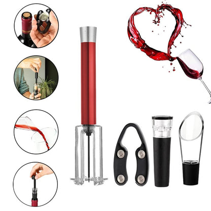 🎄Holiday Pre-Sale Save 49%🔥Air Pump Cork Remover Wine Bottle Opener Set