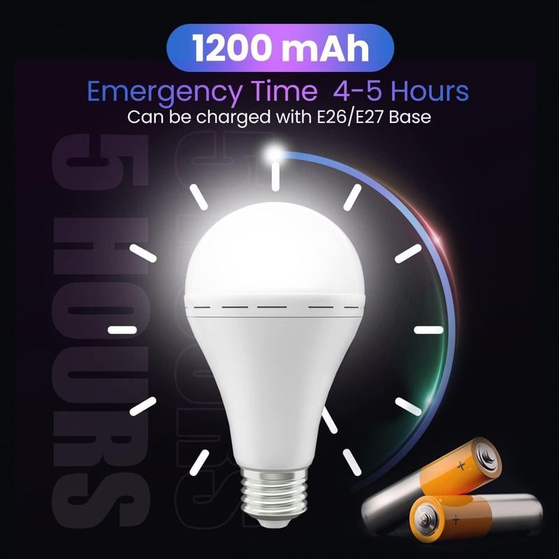 🏠Home Essential Rechargeable Emergency Light Bulbs💡