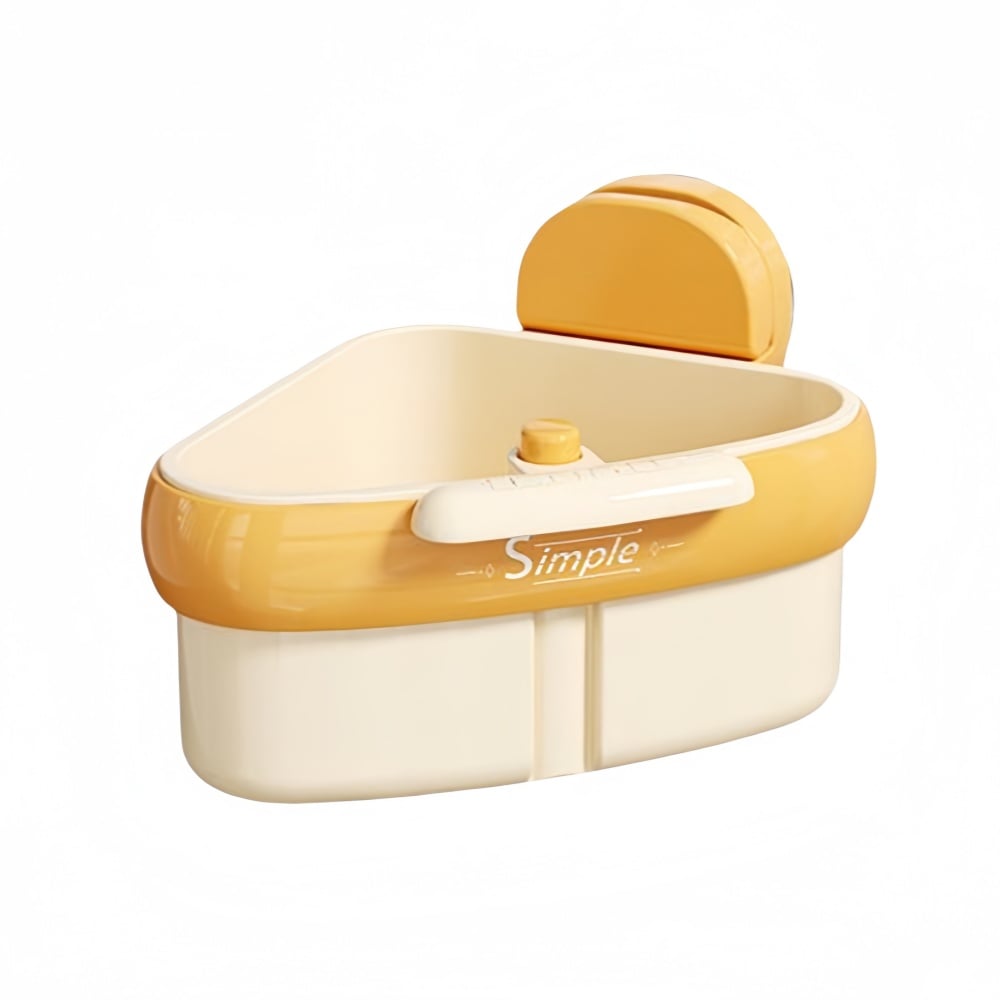 💧2025 New Release - 🍽️Suction Cup Sink Corner Rack（🔥Buy 2 Get 1 Free）