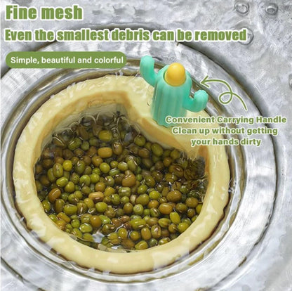 🏆Flash Sale⚡ 50K+ SOLD!🔥🍽️Cactus Kitchen Automatic Dumping Sink Filter(BUY 2 GET 1 FREE)
