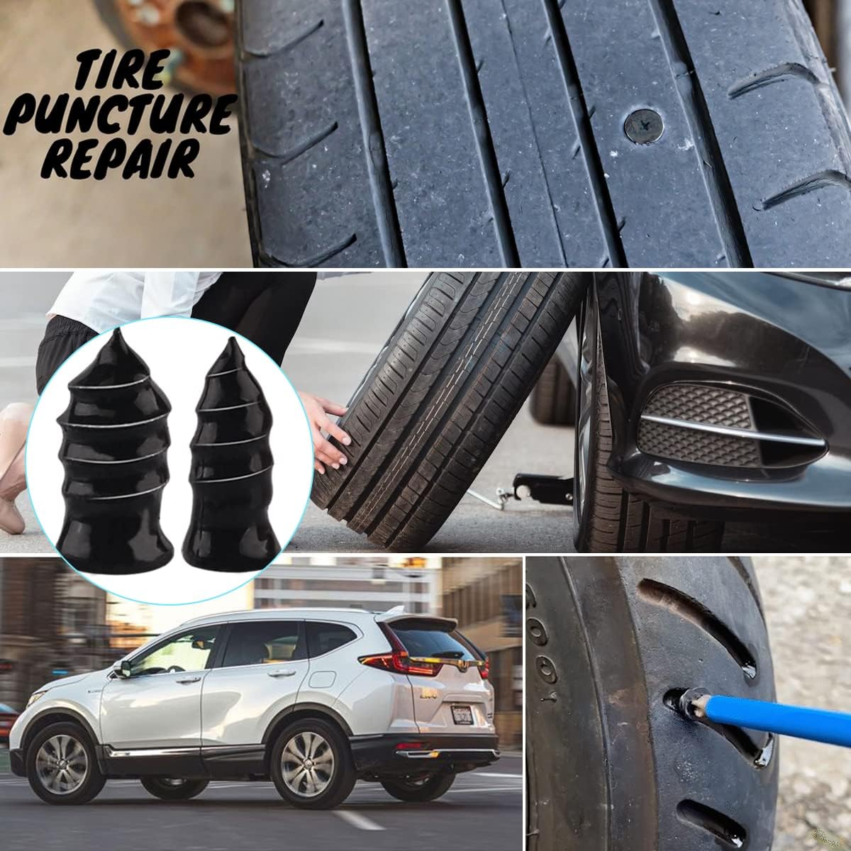 🏆New Year 49% OFF - ✨ Instant Tire Plug Repair Kit 🚚BUY MORE SAVE MORE
