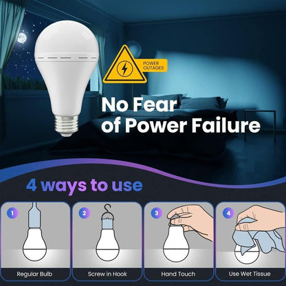 🏠Home Essential Rechargeable Emergency Light Bulbs💡