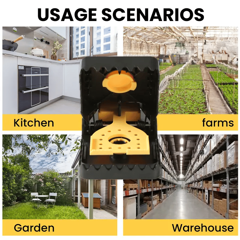 🔥Last Day 49% OFF 🔥Clips Mouse Glue Traps Mouse Rat Deterrent