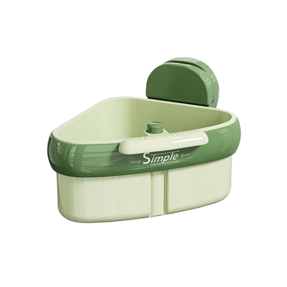 💧2025 New Release - 🍽️Suction Cup Sink Corner Rack（🔥Buy 2 Get 1 Free）