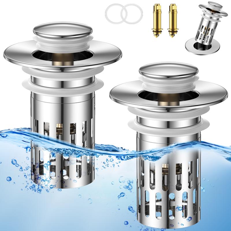 🏆Flash Sale⚡ 50K+ SOLD!🔥- Universal Stainless Steel Drain Strainer (BUY 2 GET 1 FREE)