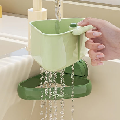💧2025 New Release - 🍽️Suction Cup Sink Corner Rack（🔥Buy 2 Get 1 Free）