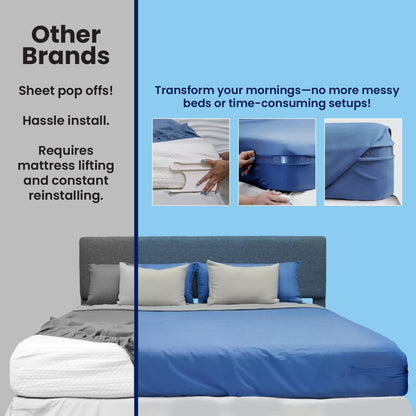 🏆Flash Sale⚡ 50K+ SOLD!💖Sheet Holders - Secure Bed Sheets Firmly in Place